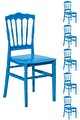 6 Adet Miray Mavi Sandalye / Balkon-bahçe-mutfak