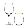 Paşabahçe 96941 Amber Golden Touch 8 Parça Bardak Takımı