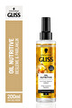 Gliss Oil Nutritive Sıvı Saç Bakım Kremi 200 ml