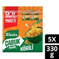 Knorr Çabuk Körili Noodle 5'li 330 g