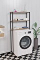 ÇAMAŞIR MAKİNASI ÜSTÜ 3 RAFLI BANYO DÜZENLEYİCİ WC KLOZET ÜSTÜ RAF - ATLANTİK ÇAM
