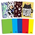 A4 120 Yaprak Konulu Defter