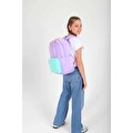 Kaukko Double Stripe Sırt Çantası Lilac