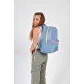 Kaukko Magic Dreams Sırt Çantası Color Zipper Grey