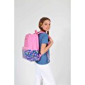 Kaukko Soft Floral Sırt Çantası Pink