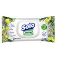 Solo Doğal Hijyen Limon&Biberiye Islak Mendil 50'li