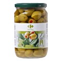 Carrefour Kırma Biber Dolgulu Yeşil Zeytin 400G/161-180 3XL