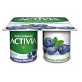 Activia Doğal Probiyotikli Yaban Mersinli Yoğurt 4X100 g