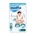 Molfix Oksijen Premium Bebek Bezi  Junior Ultra Fırsat Paketi 66 Adet