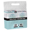 Sleepy Bio Natural Ultra Normal Ped 24'Lü + Günlük Ped Normal 40'Lı