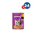 Whiskas Tavuklu Yaş Kedi Maması 400 GrX24'lü