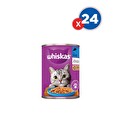 Whiskas Ton Balıklı Konserve Kedi Maması 400 GrX24'lü