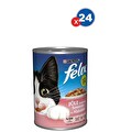 Felix Konserve Somon Kedi Maması 400 GrX24'lü