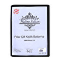 Halime Sultan Polar Çift Kişilik Battaniye Siyah