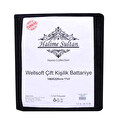Halime Sultan Wellsoft Çift Kişilik Battaniye  Siyah