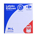 Carrefour Lateks Eldiven M-L 50'Li