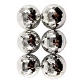 Disco Top Gümüş 5 Cm 6'Lı
