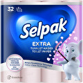 Selpak Extra Banyo Ferahlatma Tuvalet Kağıdı 32'li