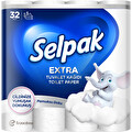 Selpak Extra Tuvalet Kağıdı Pamuksu Doku 32'li