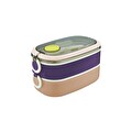 İçi Metal Lunch Box 2 Katlı