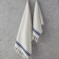 English Home Cool Stripe Banyo Havlusu Takımı 50x85cm