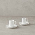 English Home Angely Beyaz Kahve Fincan Takımı 80 ml