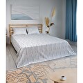 Cotton Collectıon Tek Kişilik Dalga Desenli Pike 150X220