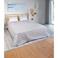 Cotton Collectıon Çift Kişilik Çapa Desenli Pike 200X220