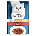 Gourmet Perle Sığır Etli Yaş Kedi Maması 85 g