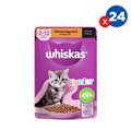 Whiskas Kümes Hayvanlı Yavru Yaş Kedi Maması 85 GrX24'lü