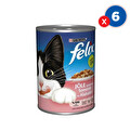Felix Konserve Somon Kedi Maması 400 GrX6'lı