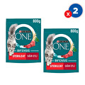 Purina One Sığır Etli Kedi Maması 800 GrX2'li