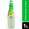Schweppes Misket Limonu ve Nane Aromalı Gazlı İçecek  1 L