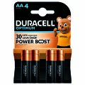 Duracell Optimum Power Boost 4'lü Aa Kalem Pil