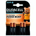 Duracell Optimum Power Boost 4'lü Aaa İnce Pil