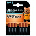 Duracell Optimum Power Boost  6'lı Aaa İnce Pil