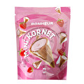Bonheur Çilek Kremalı Mini Kornet 75 g