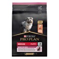 Pro Plan Orta Irk Yavru Köpekler için Somonlu Köpek Maması 3 Kg