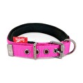 Tailpetz Yumuşak Dokulu Köpek Boyun Tasması Fuşya Small