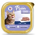 Plaisir Ezme Ton Balıklı Kedi Yaş Maması 100 g