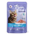 Plaisir Parça Etli Alabalık Karidesli Kedi Maması 100 g