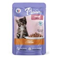 Plaisir Parça Etli Tavuklu Yavru Kedi Yaş Mama 100 g