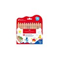 Faber Castell Blister İlk Boya Kalemim Jumbo Yarım Boy 12'li
