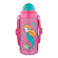 Su Matarası Tritan Desenli Askılı Matara 500 ml