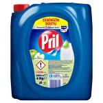 Pril Sıvı Elde Bulaşık Yıkama Deterjanı Elma Kokulu 4 Kg