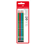 Faber Castell  Mercanlı Kurşun Kalem 4'Lü