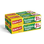 Koroplast Buzdolabı Poşeti 24x38 Orta Boy 3+1 80'li