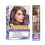 L'Oreal Paris Excellence Cool Creme Saç Boyası - 7.11 Ekstra Küllü Kumral