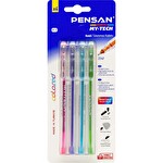 Pensan 0,7 Mm My-Tech Tükenmez Kalem Renkli 4'lü