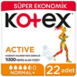 Kotex Ultra Active Süper Ekonomik Normal 22'li